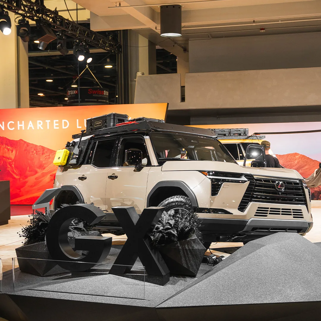 Prinsu Pro Roof Rack | Lexus GX550 | 2024+ Roof Racks