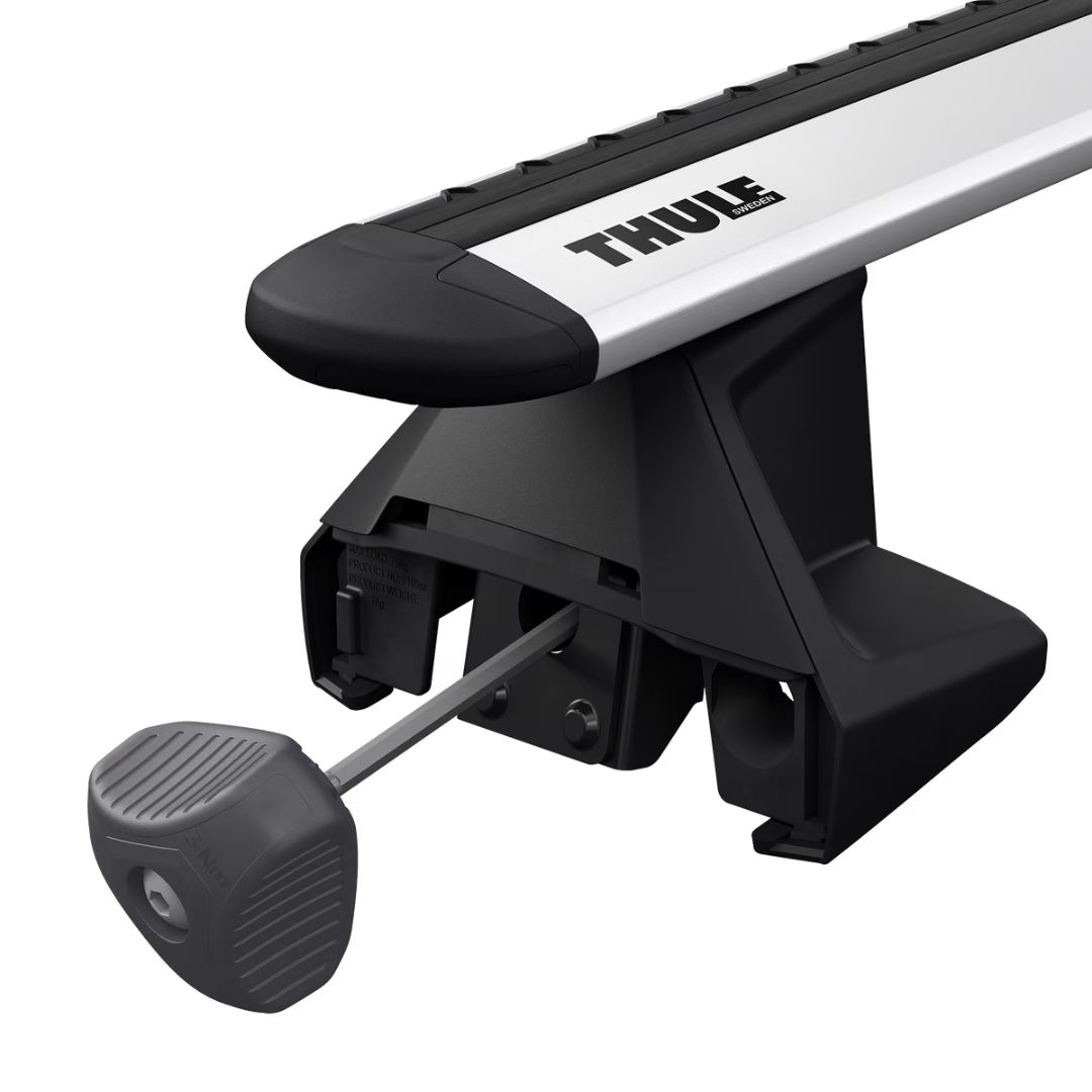Thule WingBar Evo Kit for Nissan Versa Note Hatchback 5-dr Bare Roof 2014 to 2019 Roof Racks