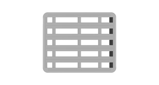 Rhino-Rack Pioneer 6 Fairing Set 1240mm & 1472mm wide platforms Rack Accessories