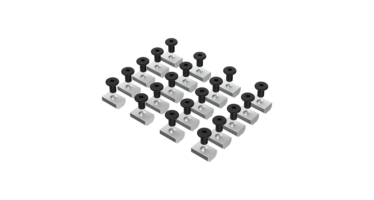 Rhino-Rack Pioneer 6 M6 Screws & Channel Nuts set of 20 Spare Parts