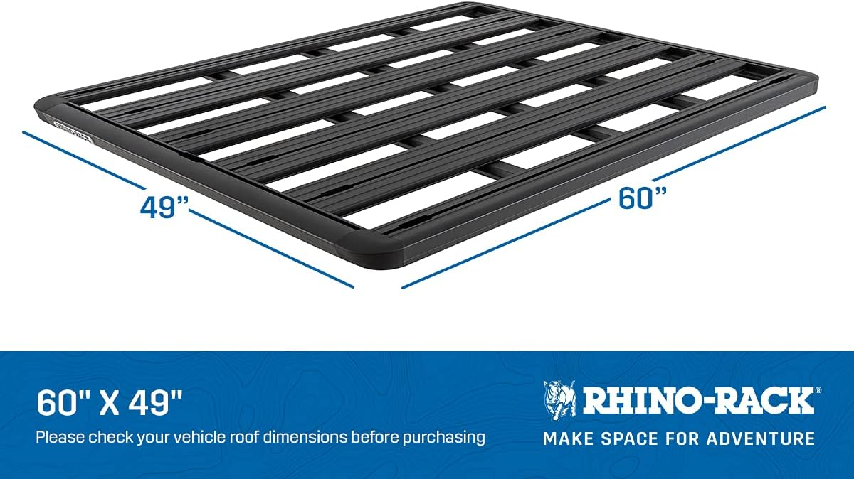Rhino-Rack Pioneer Platform (60" x 49") Unassembled - 52100F Roof Racks