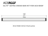 Leitner Designs ACS ROOF Extra Load Bar Kit Rack Accessories - Modula Racks