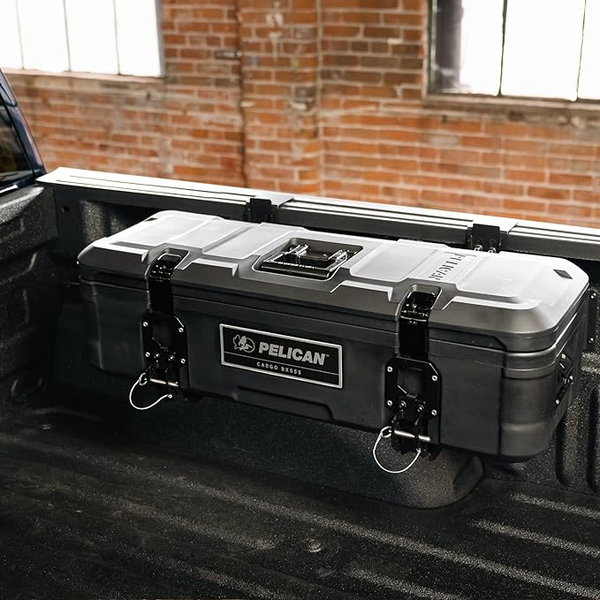 PELICAN SDDLMT2A Saddle Cargo Case Bed Mount Kit for Bedrail Flange ...