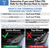 Truxedo Elevate TS Rails Bed Racks