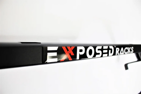 Exposed Racks M/F Rear xBar-TXT BLK Roof Racks