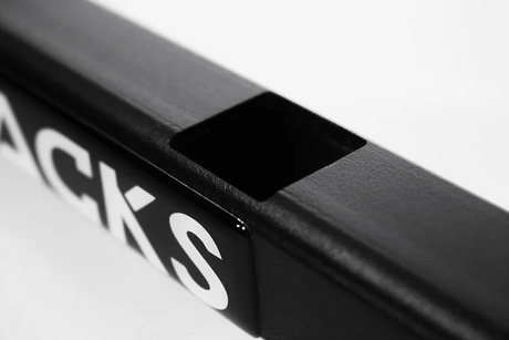 Exposed Racks M/F Rear xBar-TXT BLK Roof Racks