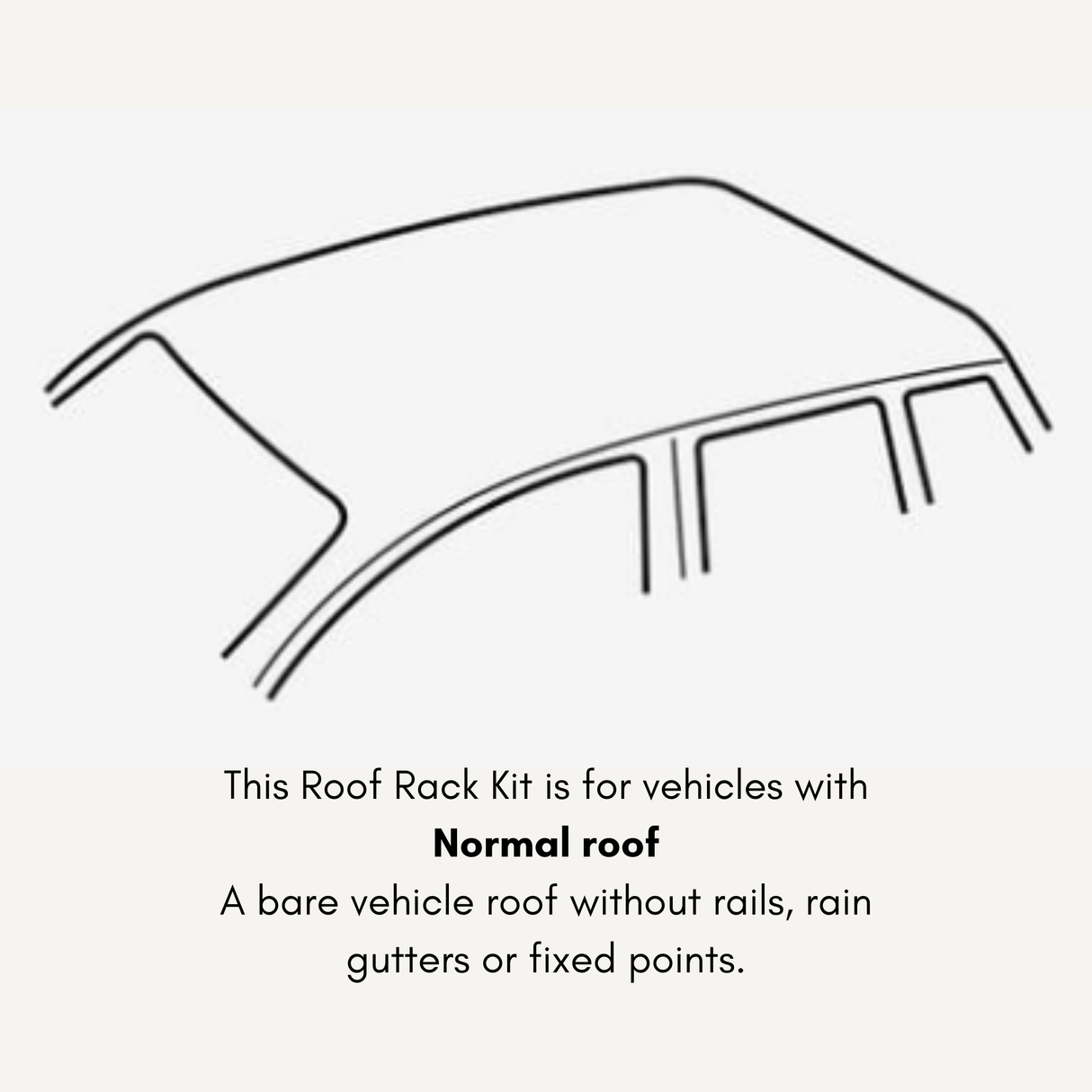 Thule SquareBar Evo Kit for Hyundai Santa Fe SUV 5-dr Bare Roof 2013 to 2018 Roof Racks