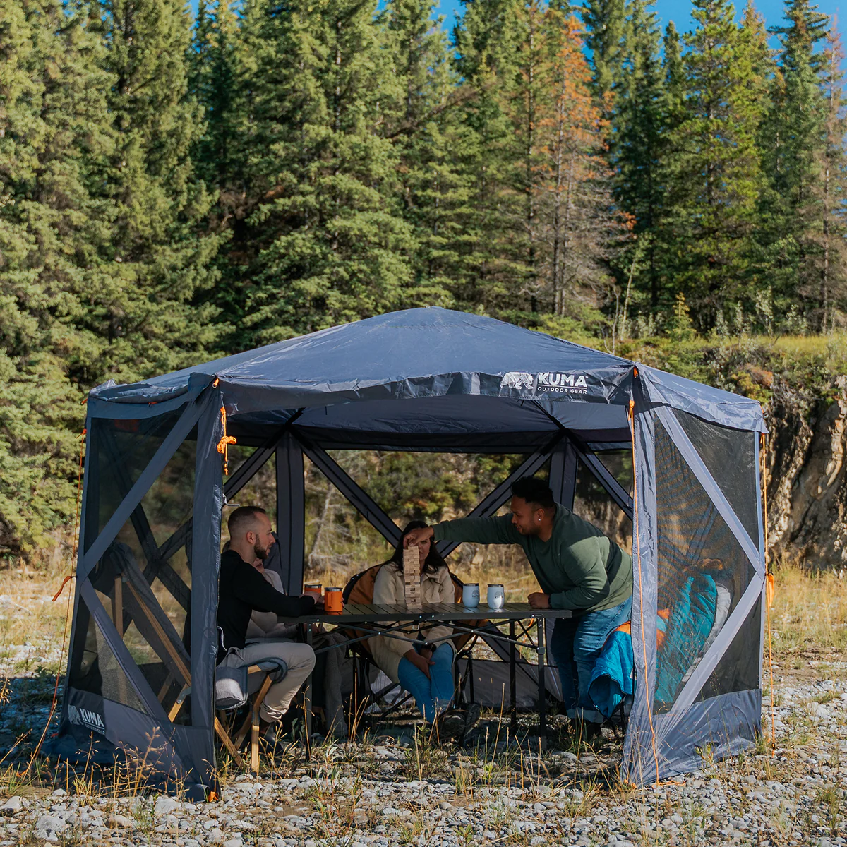 Kuma Outdoor Gear Bear Den Gazebo Camp Furniture