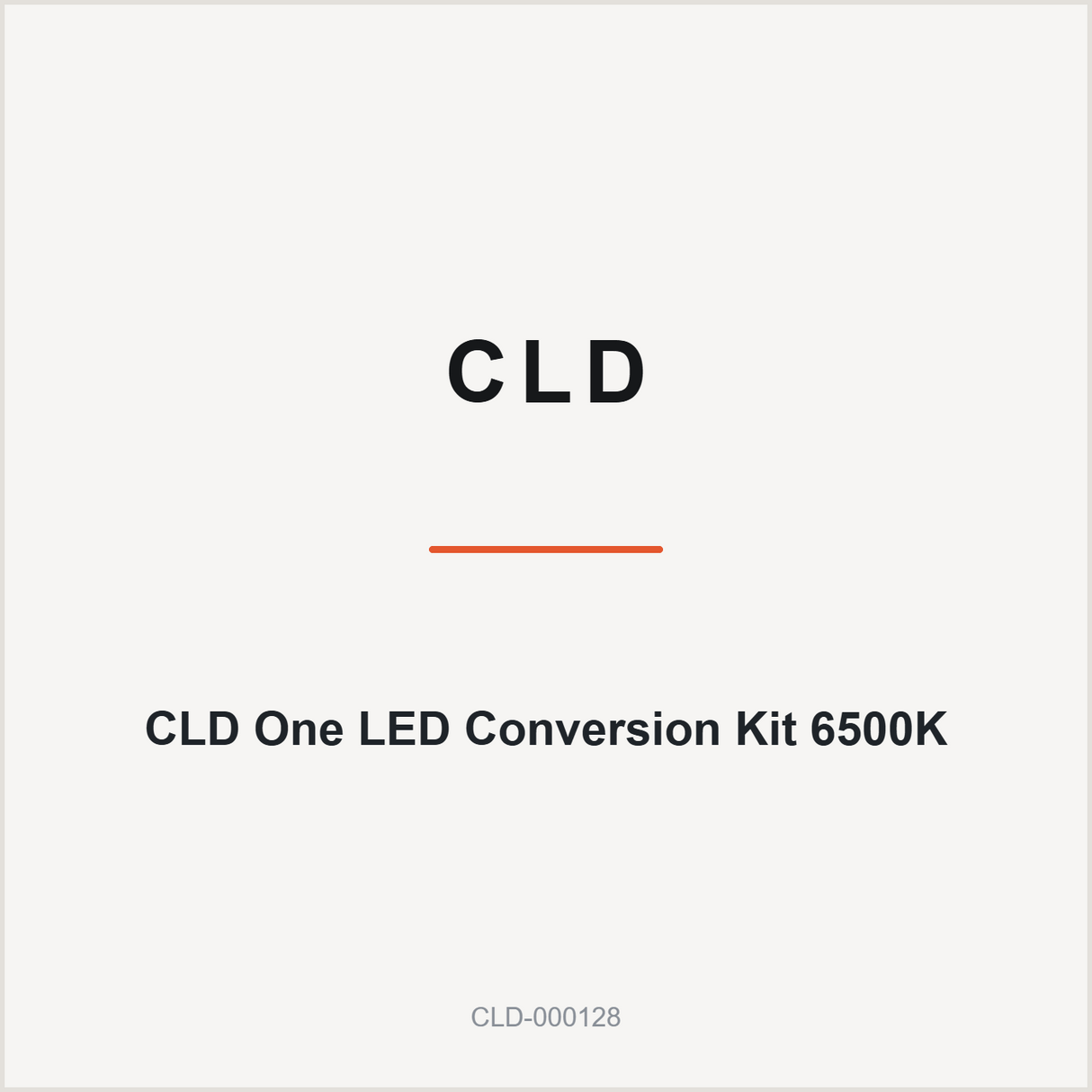 CLD One LED Conversion Kit 6500K