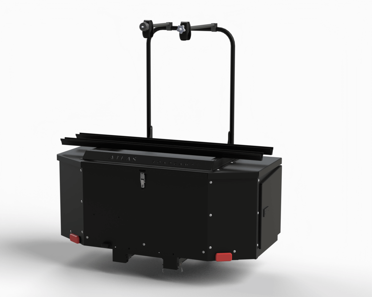 Arvika GoBox - Cargo Box - Slide Out Option Bike Racks
