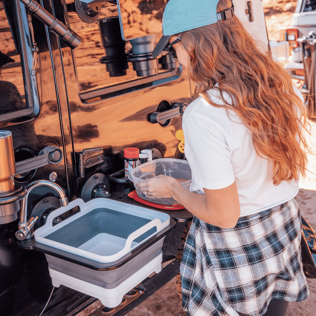 SeaSucker RV Kitchen Station Camp Kitchen - Modula Racks