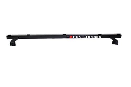 Exposed Racks M/F Rear xBar-TXT BLK  - Modula Racks