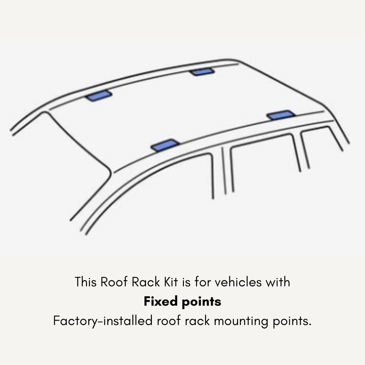 Thule WingBar Edge Kit for Subaru WRX Sedan 4-dr w/ Fixed Points 2022 to 2025 Roof Racks