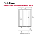 Leitner Designs ACS ROOF | Half Roof Platform Rack | INEOS Quartermaster| 2024+ Roof Racks