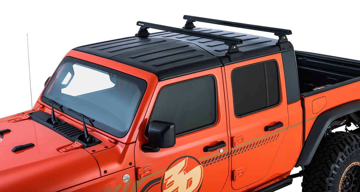 Rhino-Rack Heavy Duty Backbone Roof Rack with RLT600 Legs | Jeep Gladiator 20 to 23 Roof Racks - Modula Racks