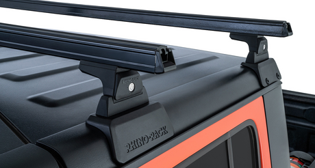 Rhino-Rack Heavy Duty Backbone Roof Rack with RLT600 Legs | Jeep Gladiator 20 to 23 Roof Racks - Modula Racks