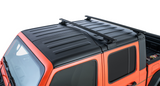 Rhino-Rack Vortex Backbone Roof Rack with RCL Legs | Jeep Gladiator 20 to 24 | Black | 2 Bars | 4dr Roof Racks