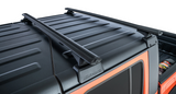 Rhino-Rack Vortex Backbone Roof Rack with RCL Legs | Jeep Gladiator 20 to 24 | Black | 2 Bars | 4dr Roof Racks