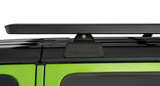 Rhino-Rack Pioneer Platform with Backbone and RCL Legs | JEEP Wrangler JL 4dr Hard Top 18 to 23 Roof Rack Kit - Modula Racks