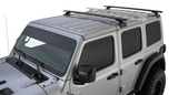 Rhino-Rack Vortex RCL Backbone Roof Rack | Jeep Wrangler 18 to 23 | Black | 3 Bars | 4dr Roof Racks