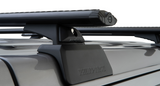 Rhino-Rack Vortex RCL Backbone Roof Rack | Jeep Wrangler 18 to 23 | Black | 3 Bars | 4dr Roof Racks