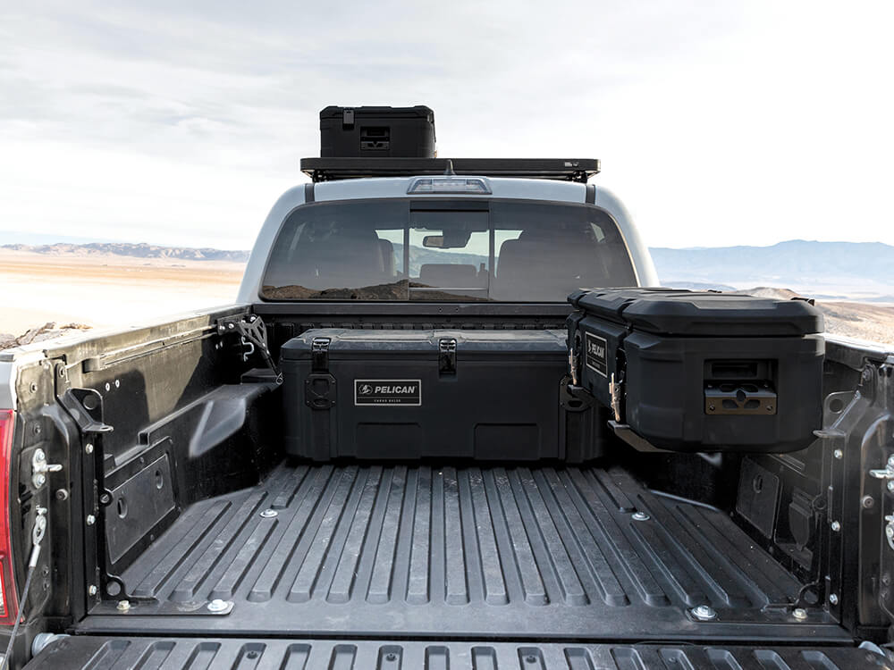 Bed Rack Mount SDDLMT2A Saddle Cargo Case Bed Mount Kit for Bedrail Flange Mounting ...