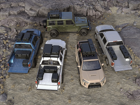 PELICAN XBEDMT2 Cargo Case Cross-Bed Mount Rack Accessories