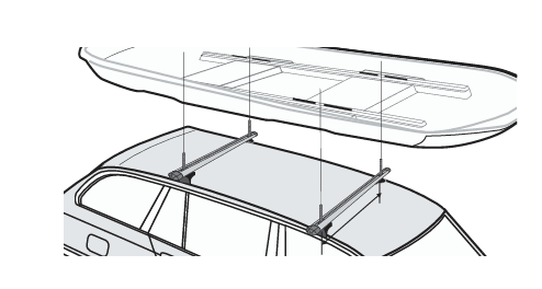 Thule T-track Adapter 697-6 Roof Rack Component