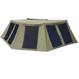23ZERO Peregrine 270 Deluxe Wall Package | Left (1 & 2) Awning Accessory - Modula Racks