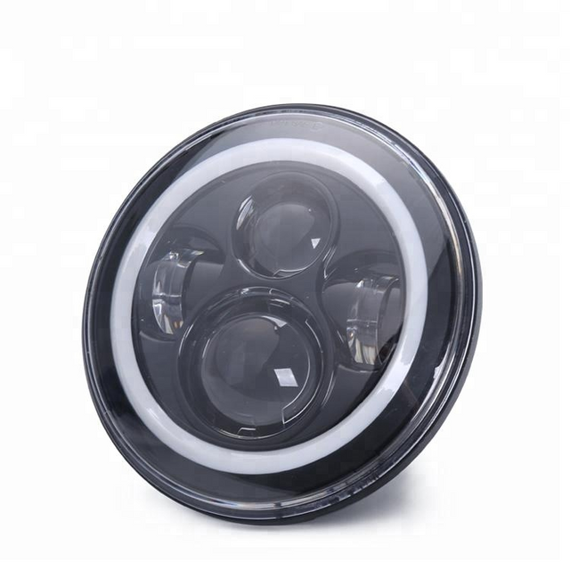 RTX 7'' Jeep RGB Round Headlights 