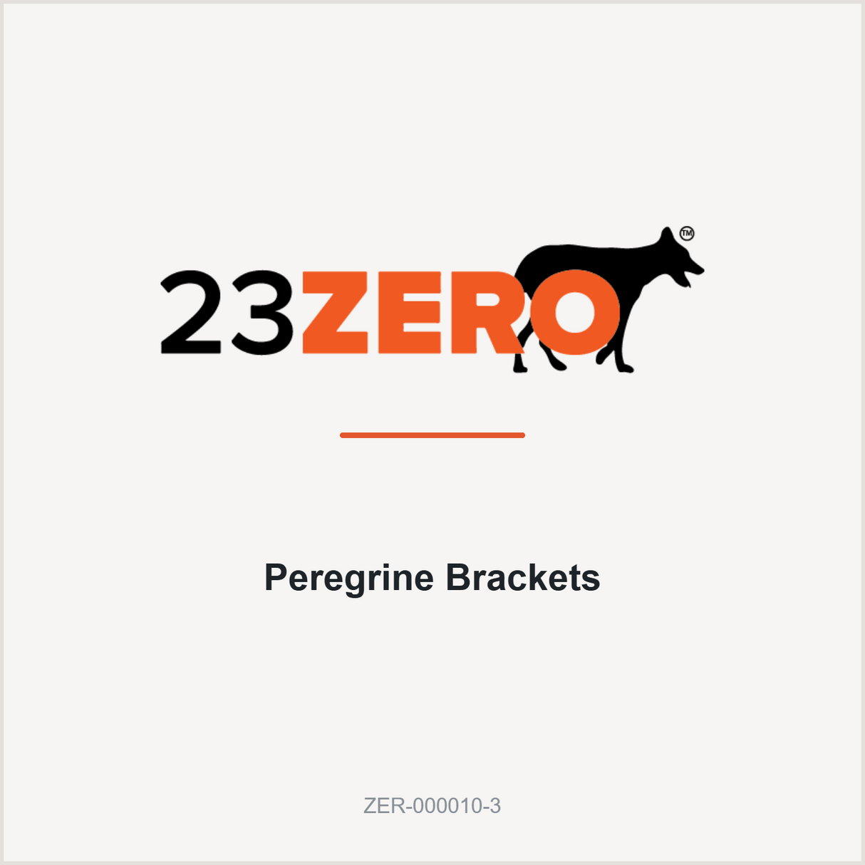 23ZERO Peregrine Brackets