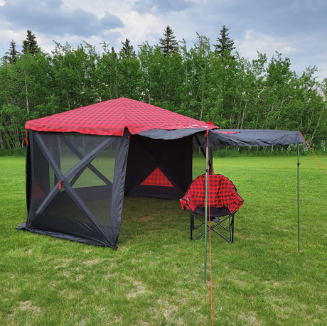 Kuma Outdoor Gear Bear Den Deluxe Gazebo Pop-Up Tent - Modula Racks