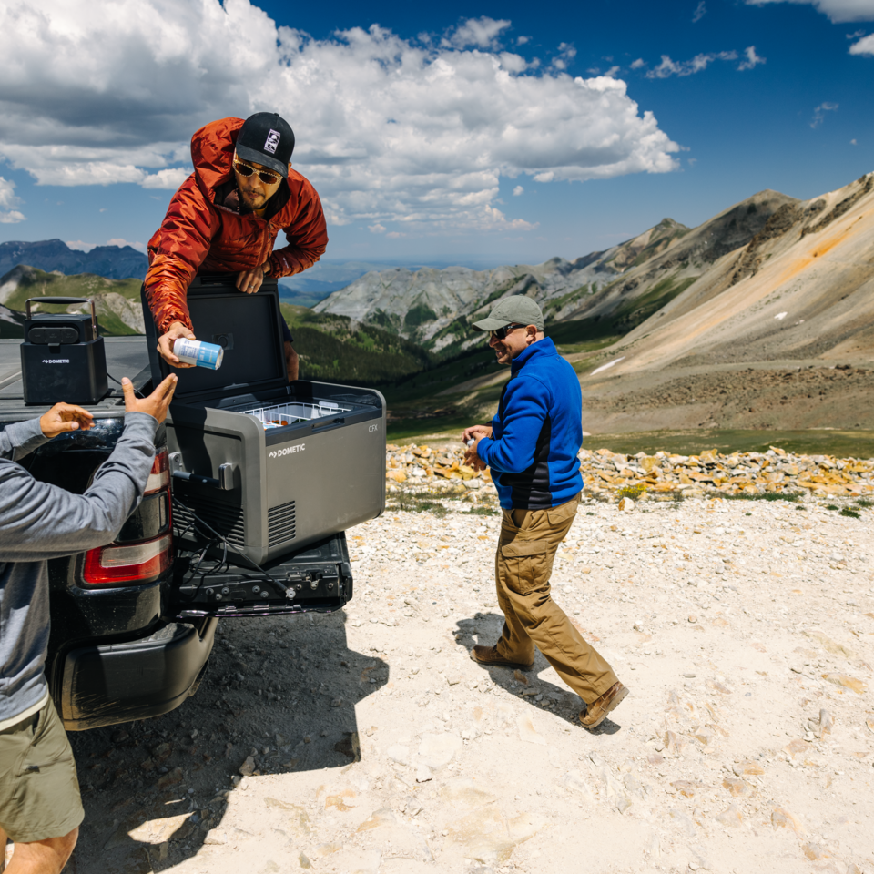 Dometic CFX5 75DZ Electric Cooler Camp Kitchen