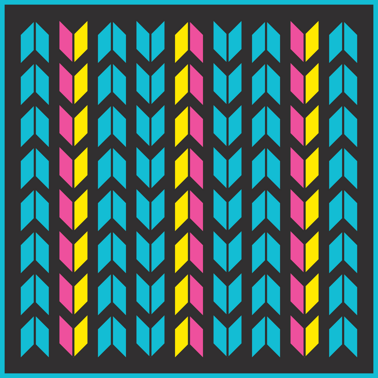 Kuma Outdoor Gear Cheveron Outdoor Mat - 9’ x 9’ Camp Furniture - Modula Racks