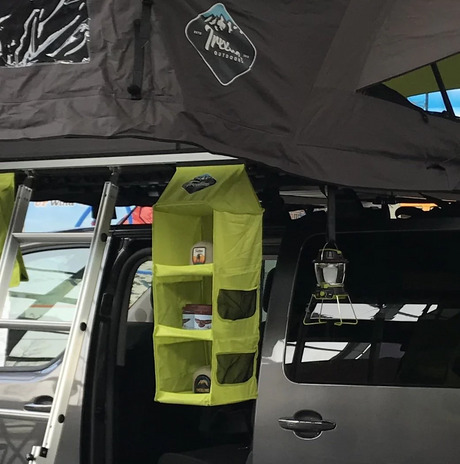 Treeline Outdoors Backroad Pantry Organizer Rooftop Tent Accessories