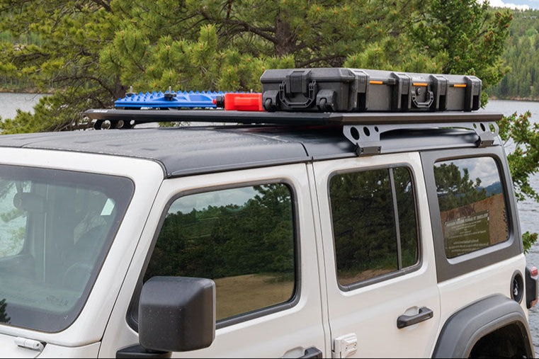 Rhino-Rack Jeep Overlanding Kit Roof Rack Kit - Modula Racks