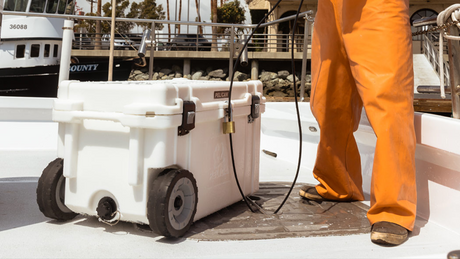 PELICAN 65QW Elite Wheeled Cooler Camp Kitchen