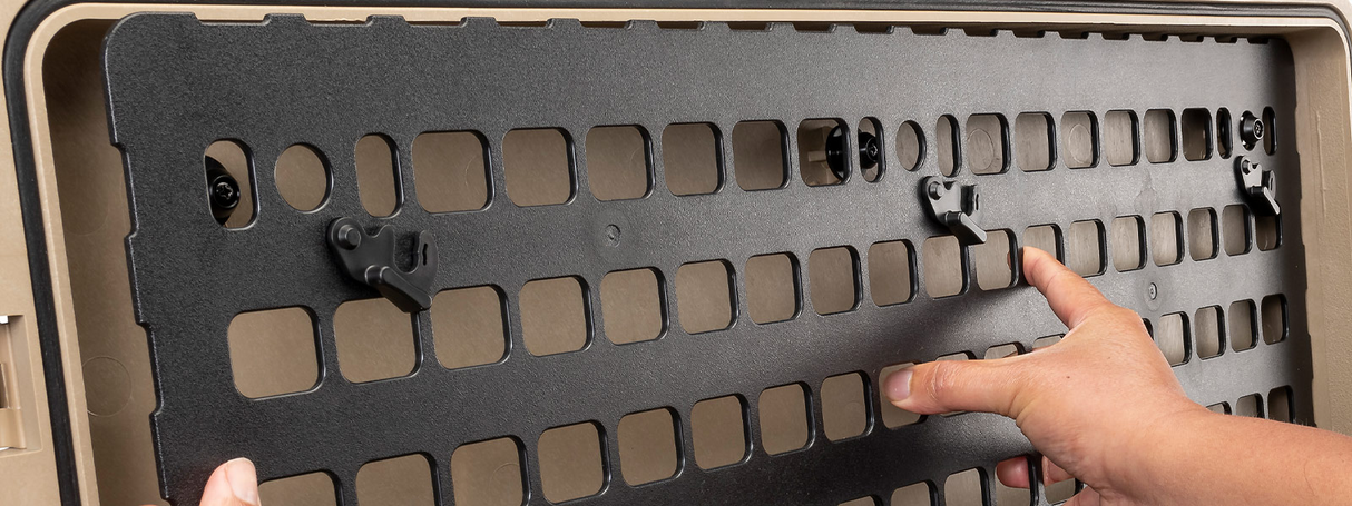 PELICAN 1500MP EZ-Click MOLLE Panel Rack Accessories