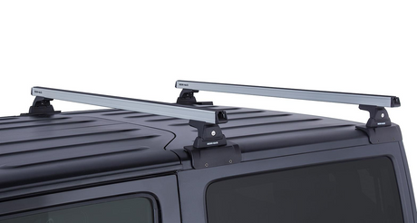 Rhino-Rack Heavy Duty RLT600 Backbone Roof Rack | JEEP Wrangler 2dr SUV Hard Top 07 to 10 Roof Racks - Modula Racks