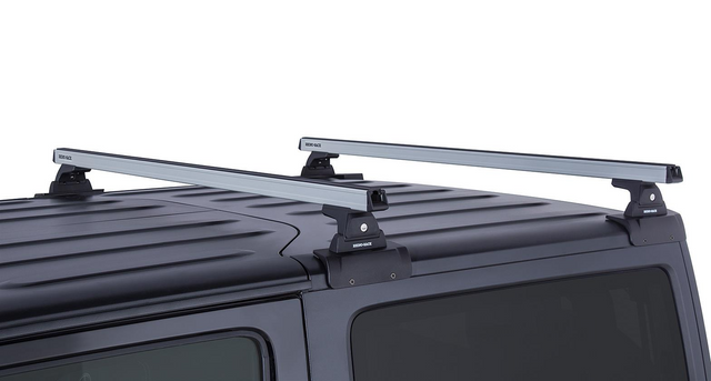 Rhino-Rack Heavy Duty RLT600 Backbone Roof Rack | JEEP Wrangler 2dr SUV Hard Top 07 to 10 Roof Racks - Modula Racks
