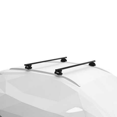 Thule SquareBar Evo Kit for Audi Q7 SUV 5-dr w/ Flush Rails 2017 to 2025 Roof Racks