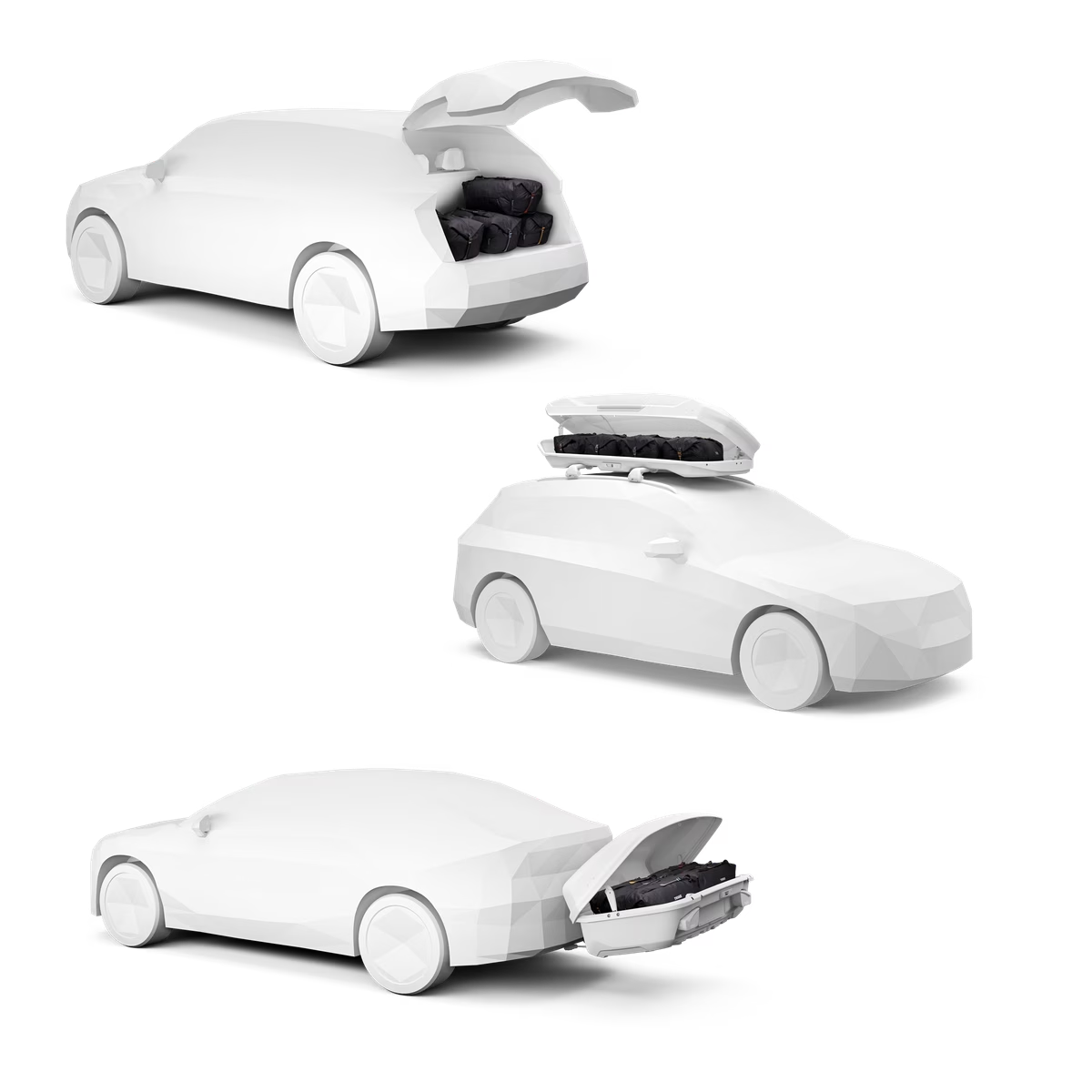 Thule Gopack Duffel Set Cargo Management