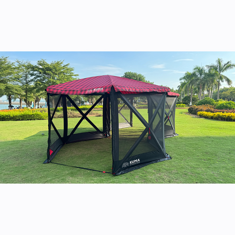 Kuma Outdoor Gear Super Bear Den Deluxe Gazebo Camp Furniture