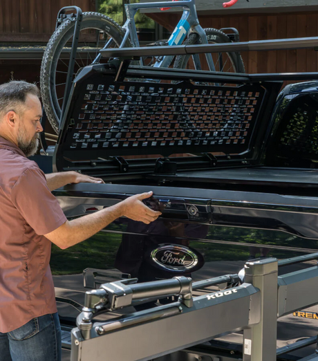 Kuat IBEX Retractable Tonneau Adapter | Fits IBEXD2/D3 | Compatible with UltraGroove Covers Bed Racks