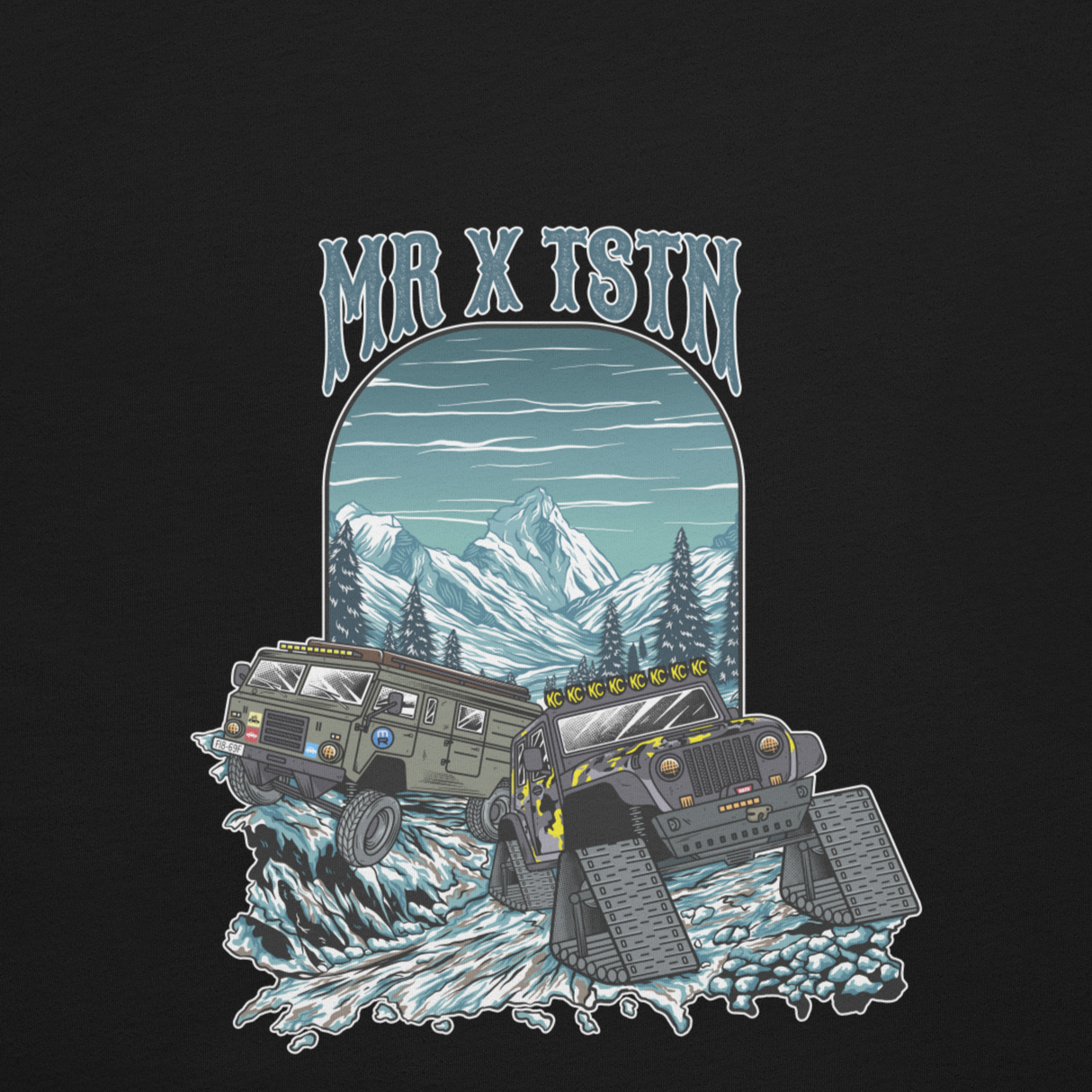 Modula Racks MR x TSTN Unisex T-Shirt Shirts