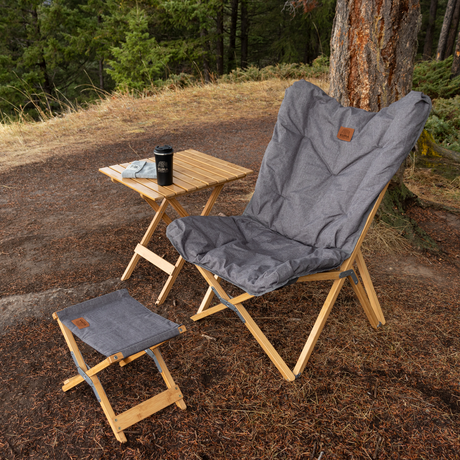 Kuma Outdoor Gear Yoho Bamboo Stool Camp Furniture