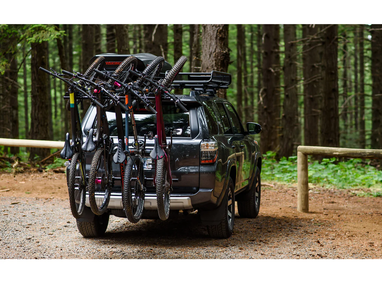 Yakima HangOver Hitch-Mount Vertical Bike Rack - Modula Racks