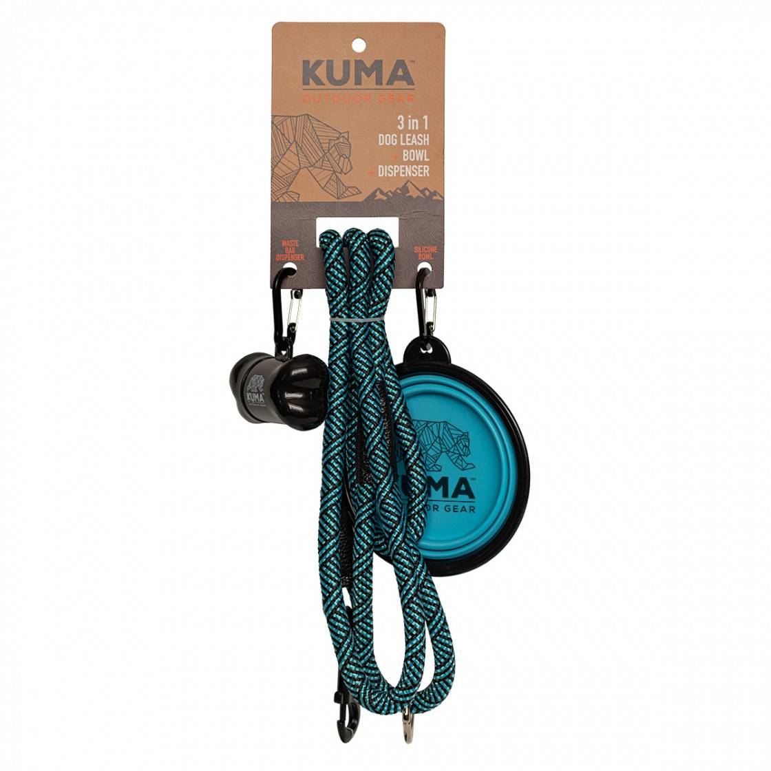 Kuma Outdoor Gear 3 in 1 Dog Leash Camping Parts & Accessories - Modula Racks