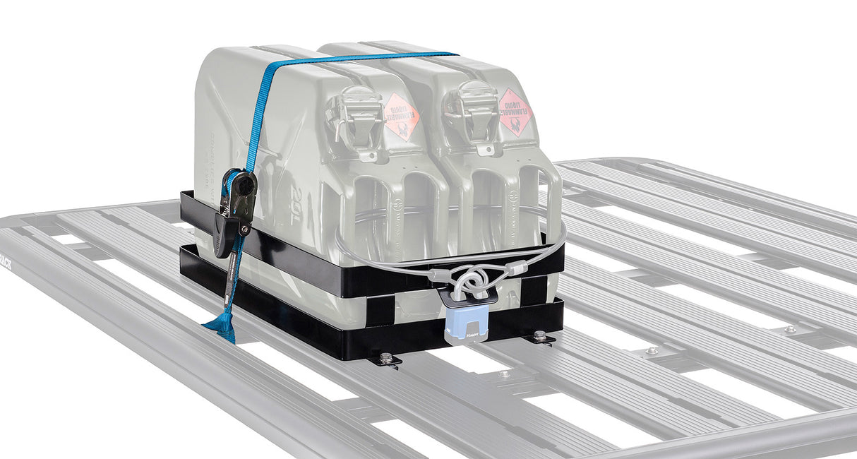 Rhino-Rack Vertical Jerry Can Holder Fuel & Water Mount - Modula Racks