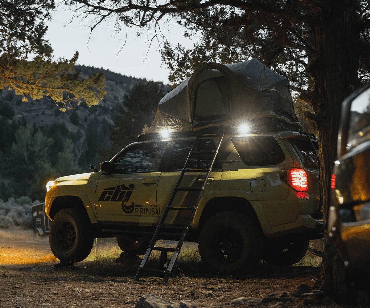 Prinsu Full Non-Drill Roof Rack | 5th Gen Toyota 4Runner 10-Present Roof Rack Kit - Modula Racks